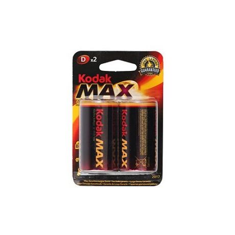 Батарейки Kodak MAX LR20-2BL [KD-2] (2 шт
