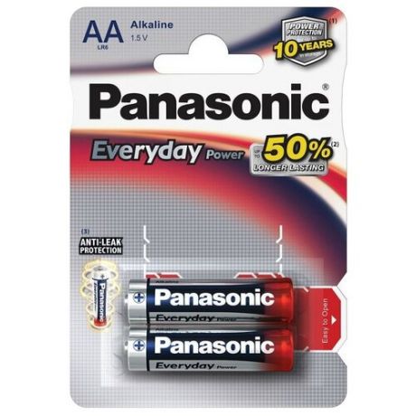 Батарейка Panasonic Everyday Power AA/LR6, 6 шт.