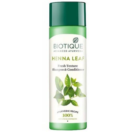 Biotique шампунь-кондиционер Henna Leaf, 120 мл