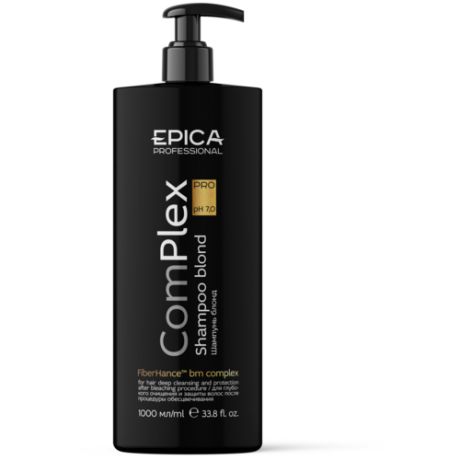 EPICA Professional шампунь ComPlex PRO для глубокого очищения и защиты после процедуры обесцвечивания, 1000 мл