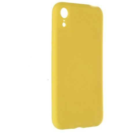 Чехол Pero для APPLE iPhone XR Soft Touch Yellow CC01-IXRY