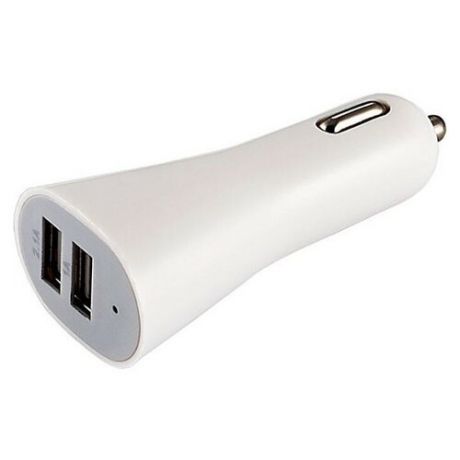 Автомобильное зарядное устройство для iPhone/iPad Perfeo I4606, 1A + 2.1A (белый)