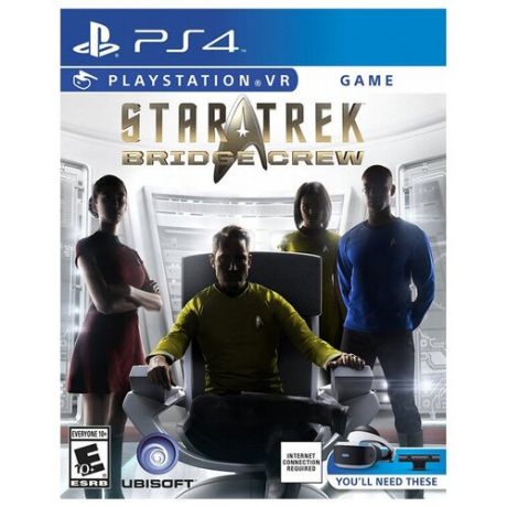 Игра для PlayStation 4 Star Trek: Bridge Crew, английский язык