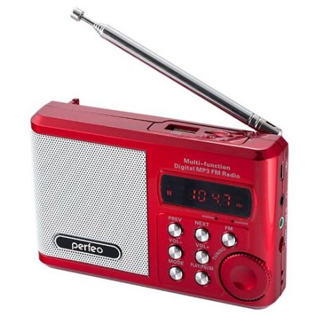 Радиоприемник Perfeo Sound Ranger (красный)