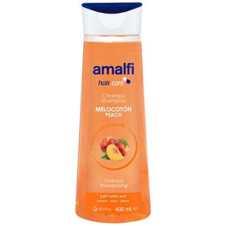 Шампунь для всех типов волос AMALFI peach 400 мл