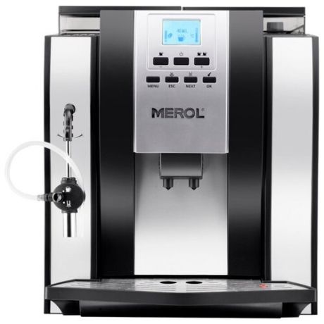 Кофемашина Merol ME-709, серебристый