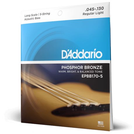D ADDARIO EPBB170 5 Струны для акустической бас-гитары