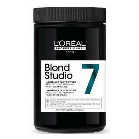 L`oreal Professionnel Blond Studio Lightening Clay Powder 7 Обесцвечивающая пудра-глина до 7 уровней осветления 500 гр