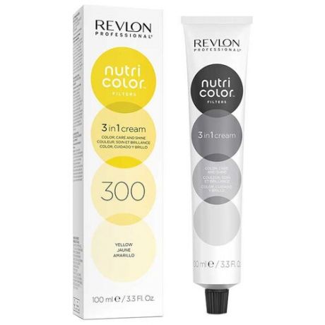 Крем Revlon Professional Nutri Color Filters 3 In 1 Cream 300 Yellow, 100 мл