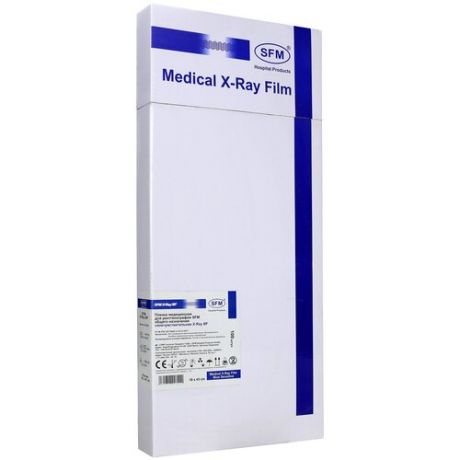 Рентгенплёнка SFM X-Ray BF 18х43 (синечувствительная) (18х43 / 100 листов)