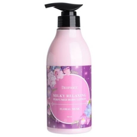 Deoproce Лосьон для тела Milky Relaxing Perfumed Body Lotion Floral Musk 500 мл (Deoproce)