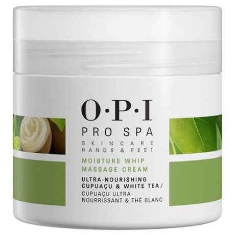 OPI Увлажняющие крем-сливки для массажа Pro Spa Moisture Whip Massage Hand Cream, 758 мл