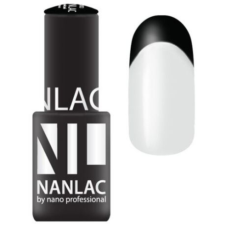 Nano Professional Гель-лак Линия улыбки, 6 г, NL 1142 Суперчёрный