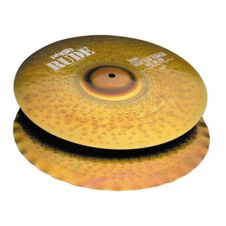 Две тарелки 14" Paiste 0001123114 RUDE Classic Sound Edge Hi-Hat