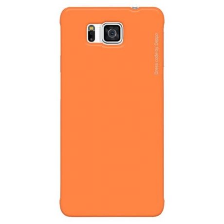 Накладка Deppa Air Case+пленка Samsung G850F Galaxy Alpha Orange