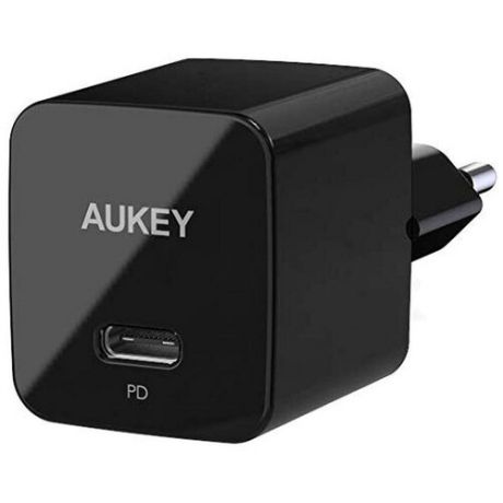Сетевое зарядное устройство Aukey Wall Charger PD PA-Y18 18W USB-C, черное