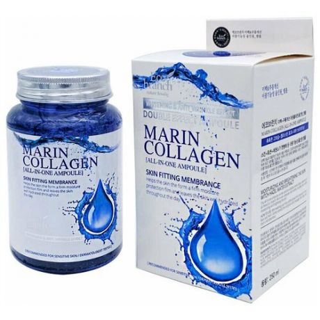 [Eco Branch] Сыворотка ампульная для лица с морским коллагеном. Marine collagen all, 250 мл