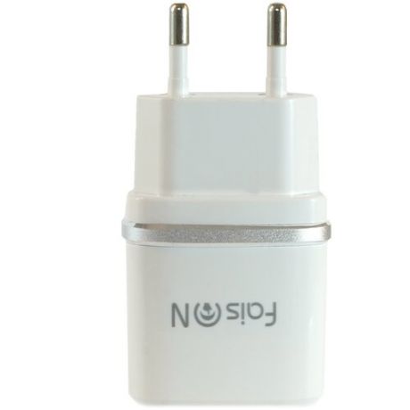Сетевая зарядка FaisON 1хUSB, 1А + Cable micro USB, белый, HC11