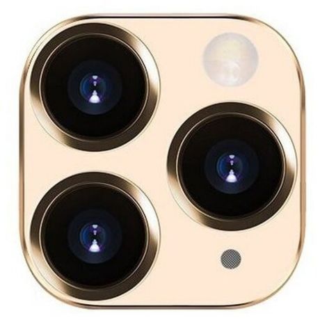 Защитное стекло TOTU AB-049 на объектив камеры для iPhone 11 Pro/11 Pro Max, золотой