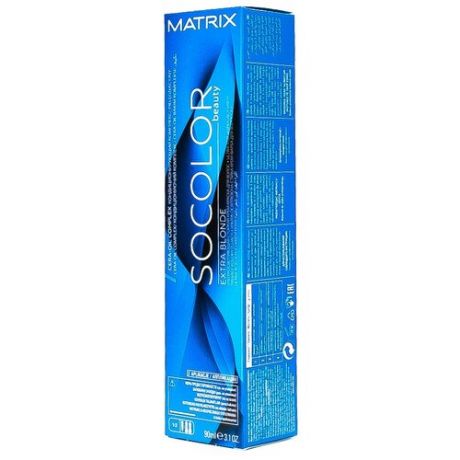 Matrix Socolor Beauty стойкая крем-краска для волос Ultra blonde, UL-VV глубокий перламутровый, 90 мл