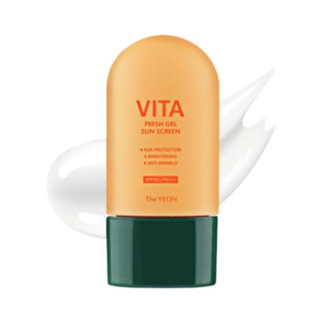 The YEON Гель солнцезащитный освежающий - Vita fresh gel sun screen SPF50+/PA +++, 50мл