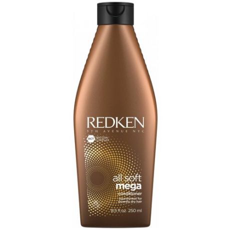 Redken кондиционер для питания и смягчения очень сухих и ломких волос All Soft Mega, 300 мл