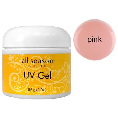 Гель All Season UV Gel однофазный скульптурирующий, 56 г прозрачный