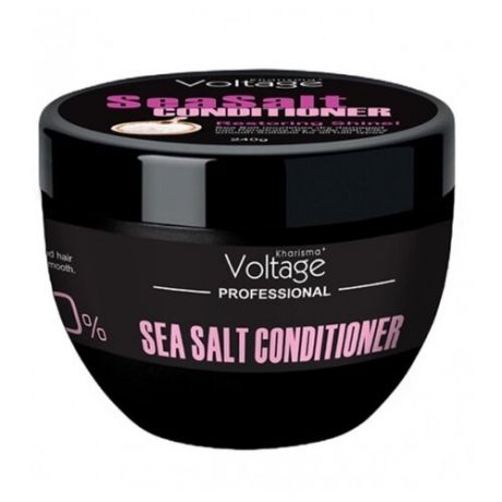 Kharisma Voltage кондиционер для волос Professional sea salt с морской солью и протеинами, 240 г