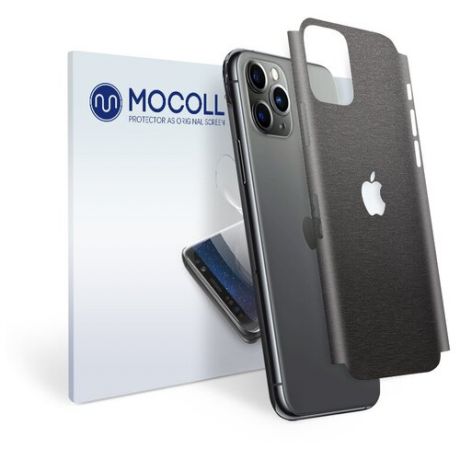 Пленка защитная MOCOLL для задней панели Apple iPhone XS Металлик Черный