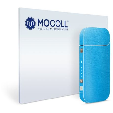 Пленка защитная MOCOLL для корпуса IQOS 2.4 Металлик Голубой