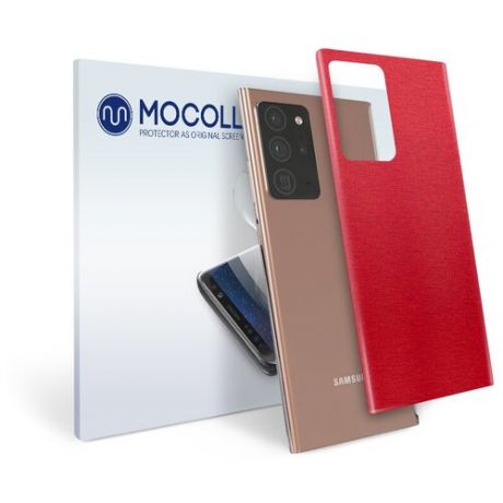 Пленка защитная MOCOLL для задней панели Samsung GALAXY Note 10 lite Металлик красный