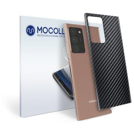 Пленка защитная MOCOLL для задней панели Samsung GALAXY Note 10 Plus 5G Карбон черный