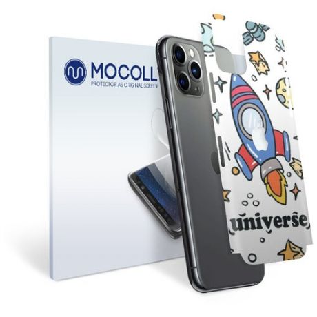 Пленка защитная MOCOLL для задней панели Apple iPhone 11 Pro Хаки Ракета