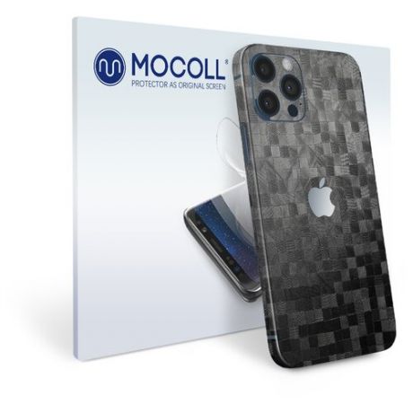 Пленка защитная MOCOLL для задней панели Apple iPhone 12 Pro Max Тень графит