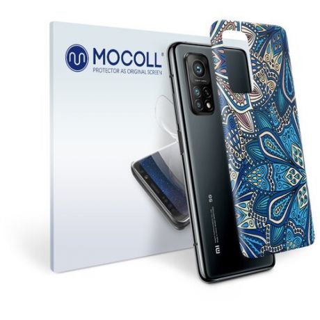 Пленка защитная MOCOLL для задней панели Xiaomi Mi 10T Pro Богемный узор Флораль