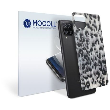 Пленка защитная MOCOLL для задней панели Samsung Galaxy A12 Снежный барс