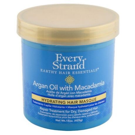 Маска для волос `EVERY STRAND` с маслом арганы и макадамии (в банке) 425 г
