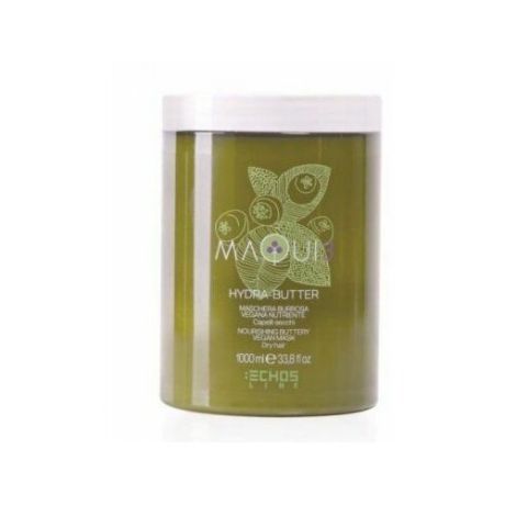 Echos line maqui 3 hydra-butter, натуральная питательная маска для сухих волос 1000 мл