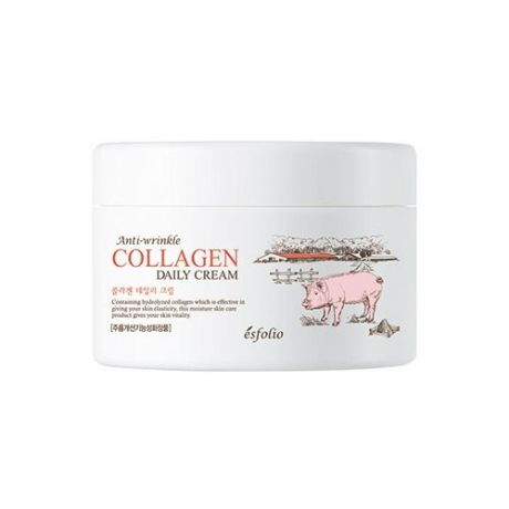 Esfolio Collagen Daily Cream Крем для лица с коллагеном, 200 мл