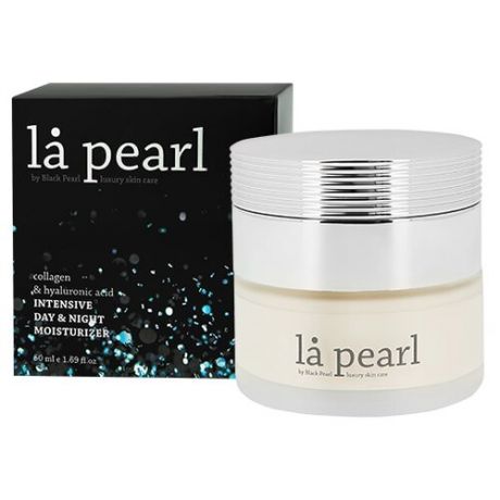 La Pearl Collagen & Hyaluronic Acid Intensive Day & Night Moisturizer Крем для лица, 50 мл