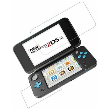 Пленка защитная MOCOLL для дисплея игровой приставки Nintendo 2DS LL / XL глянцевая