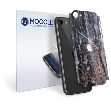 Пленка защитная MOCOLL для задней панели Apple iPhone 7 Камень Серый