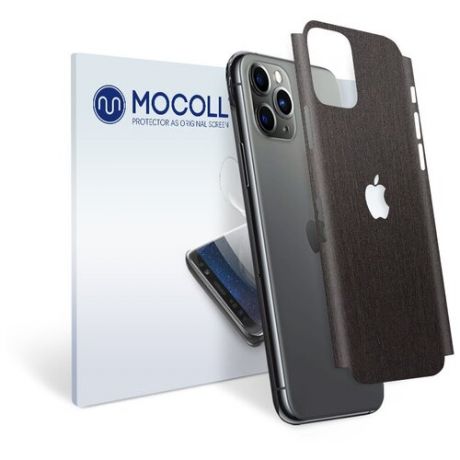Пленка защитная MOCOLL для задней панели Apple iPhone XS MAX Дерево Венге