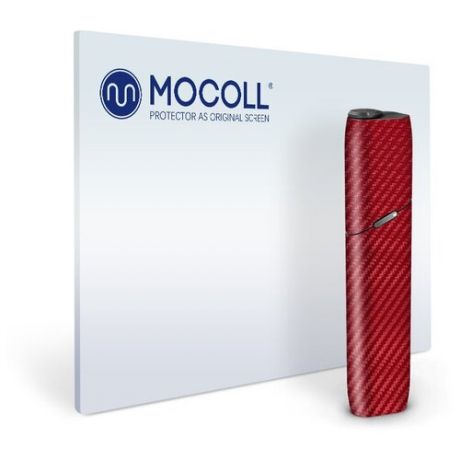 Пленка защитная MOCOLL для корпуса IQOS MULTI Карбон Красный