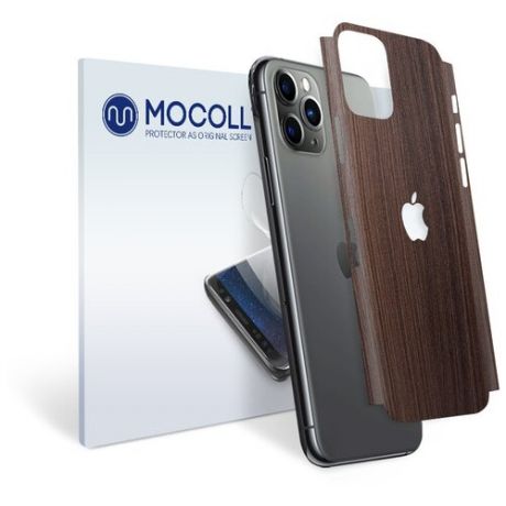 Пленка защитная MOCOLL для задней панели Apple iPhone XS MAX Дерево Ясень Шимо