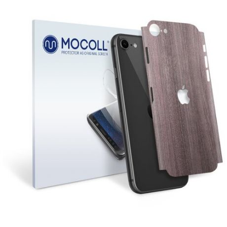 Пленка защитная MOCOLL для задней панели Apple iPhone 8 Дерево Дуб Сонома