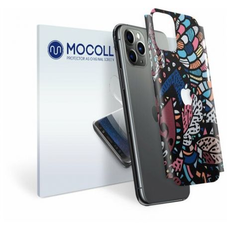 Пленка защитная MOCOLL для задней панели Apple iPhone XS MAX Богемный узор Пальметта