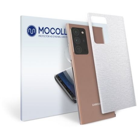 Пленка защитная MOCOLL для задней панели Samsung GALAXY Note 10 Металлик серебристый