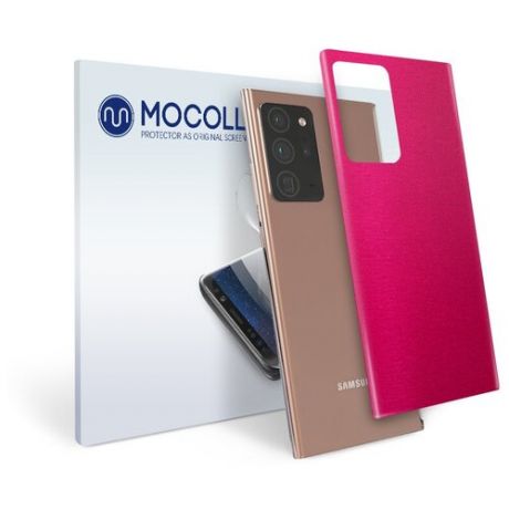 Пленка защитная MOCOLL для задней панели Samsung GALAXY Note 10 Металлик розовый