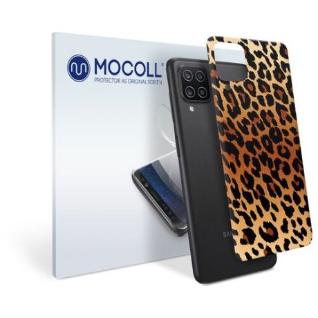 Пленка защитная MOCOLL для задней панели Samsung Galaxy A12 Леопард